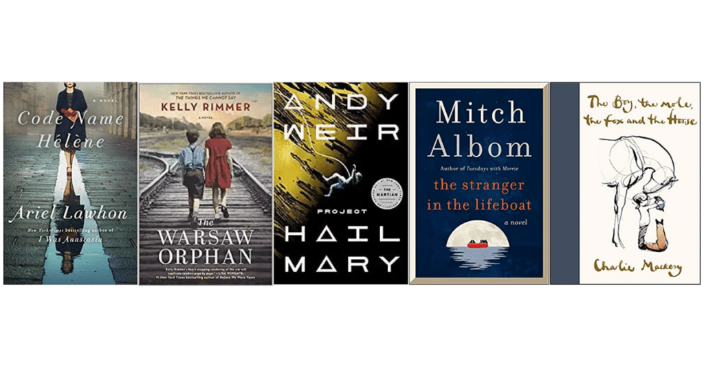 The Five Best Fiction Books I Read in 2021