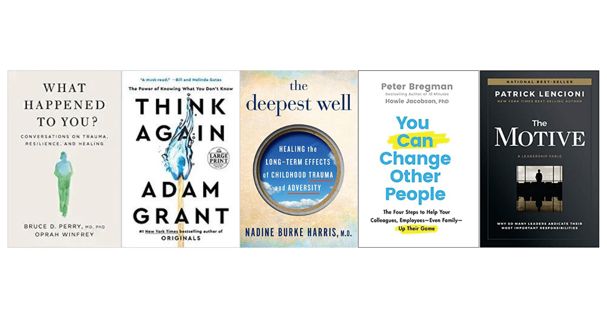 The Five Best Non Fiction Business Self Help Books I Read in 2021
